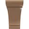 Ekena Millwork 4"W x 12"D x 8"H Classic Olympic Rough Cedar Woodgrain TimberThane Corbel, Primed Tan CORUR04X12X08OLYRCPR - alternate 6